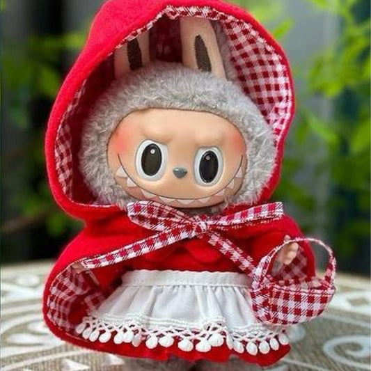 Labubu Little Red Dress Outfit - BuBu Boxes