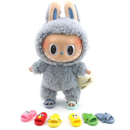 Labubu Shark Slippers - BuBu Boxes