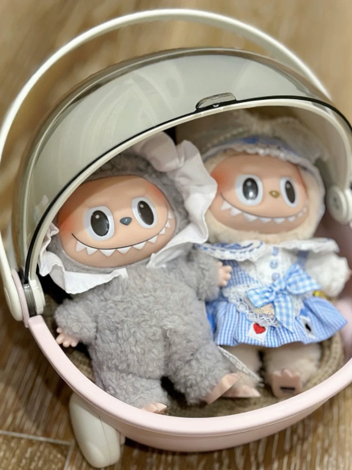Labubu Laminated Cradle Car - BuBu Boxes