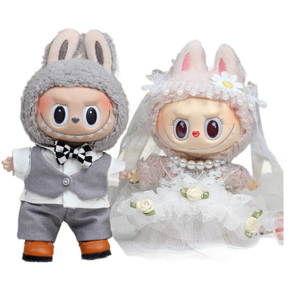Wedding dress wedding for Labubu - BuBu Boxes