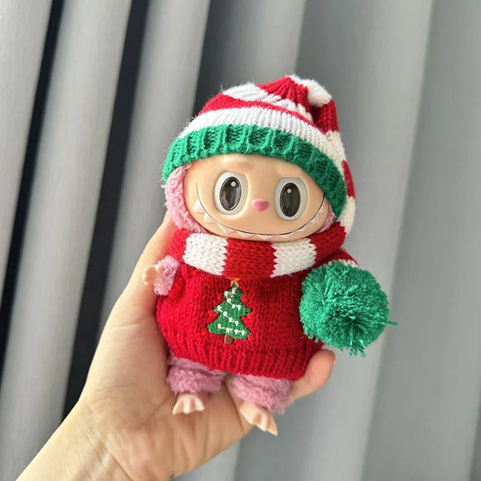 Labubu Xmas Tree Outfit (Beanie Included) - BuBu Boxes