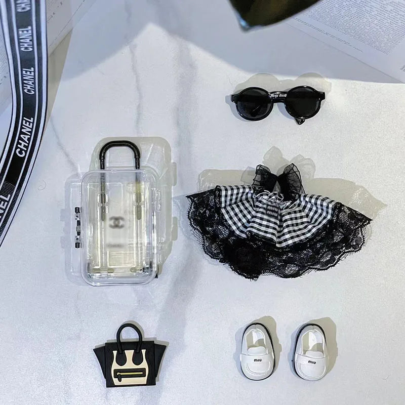 Labubu Plaid Outfit - BuBu Boxes