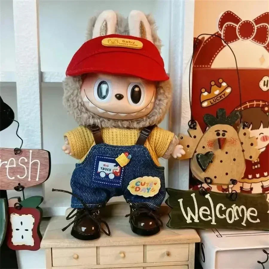 Labubu Farmer Jumpsuit Outfit - BuBu Boxes