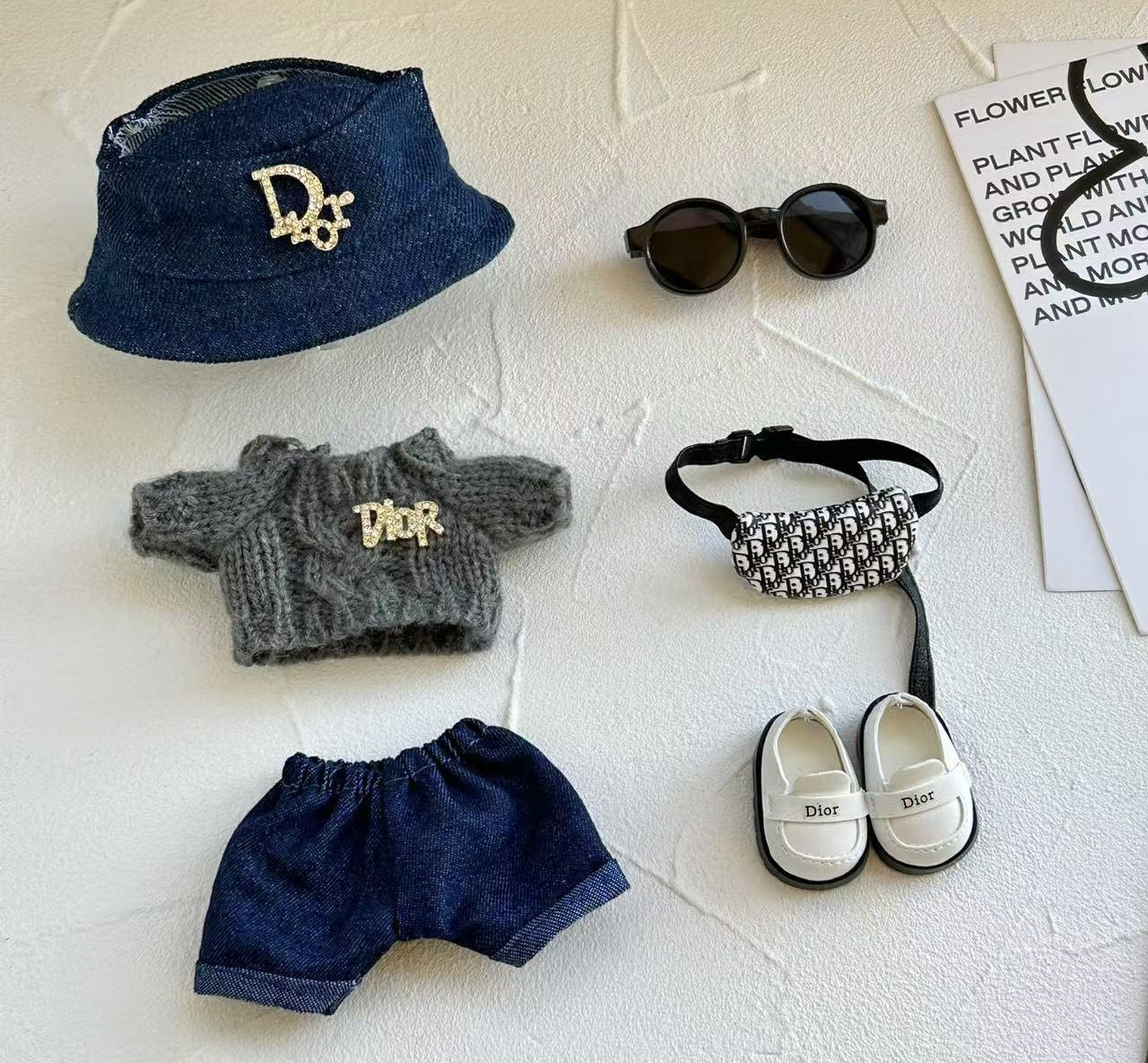 Luxury-Inspired Labubu Outfit Set - BuBu Boxes